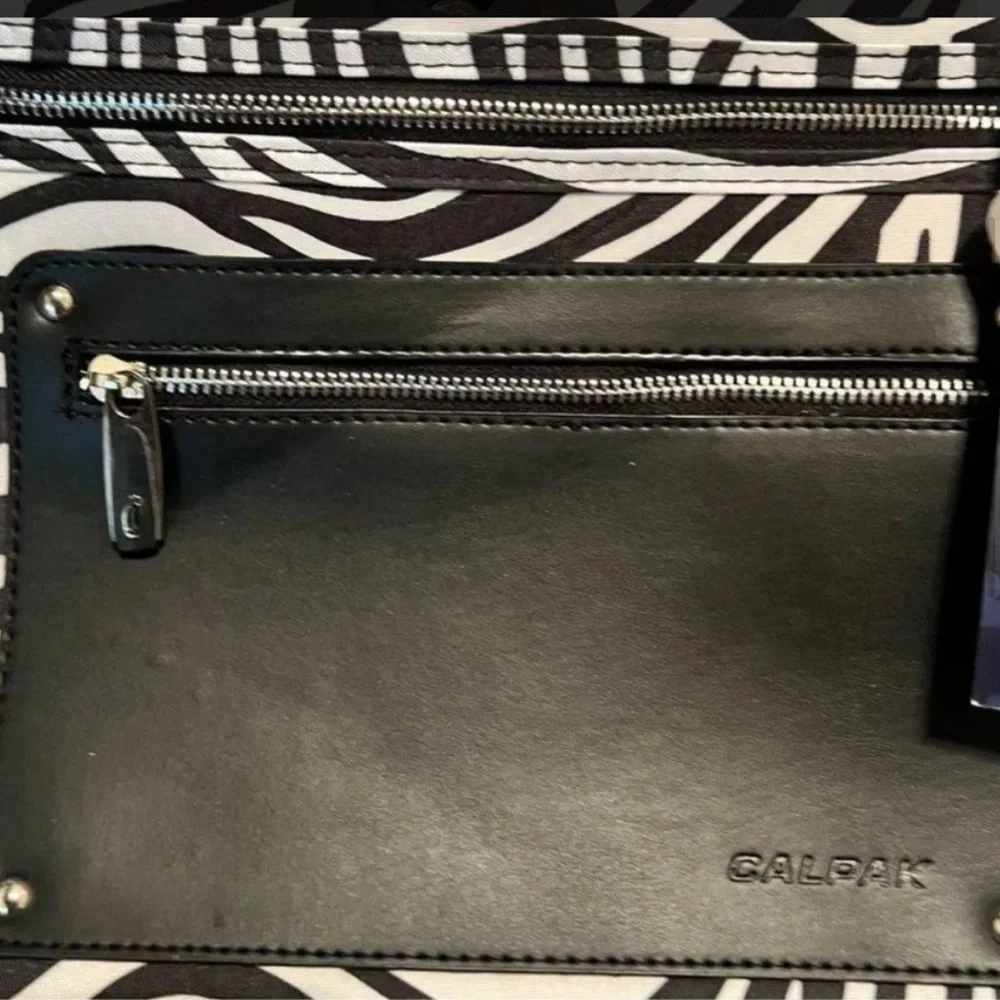 Calpak Zebra Stripe NWT Zanny 21